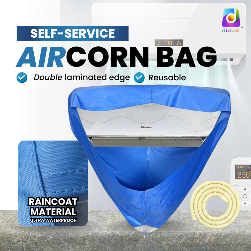 High quality reusable Aircon Cleaning Bag (1 to 3HP)